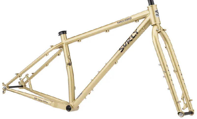 bicycle group kit-Karate Monkey Frameset - Fool's Gold