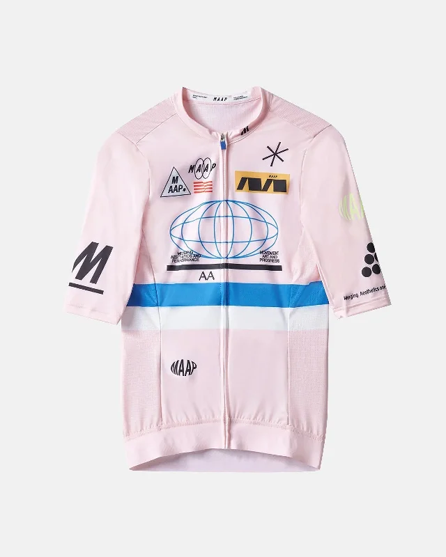 bicycle seatpost kit-Women's Axis Pro Jersey - Pale Pink