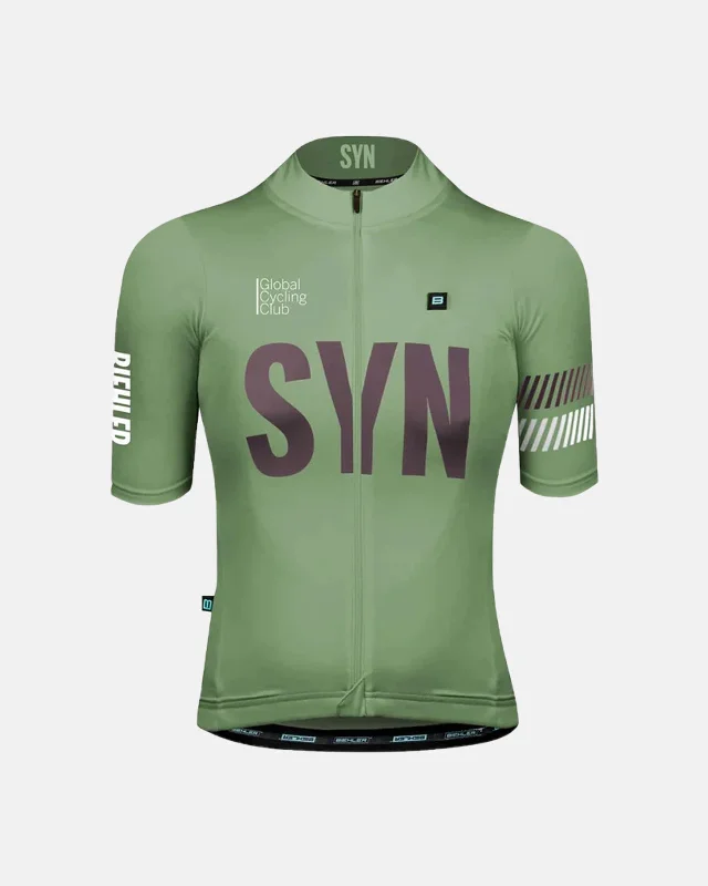 bicycle brake modulation-Women's Syndicate Jersey - Green Wood