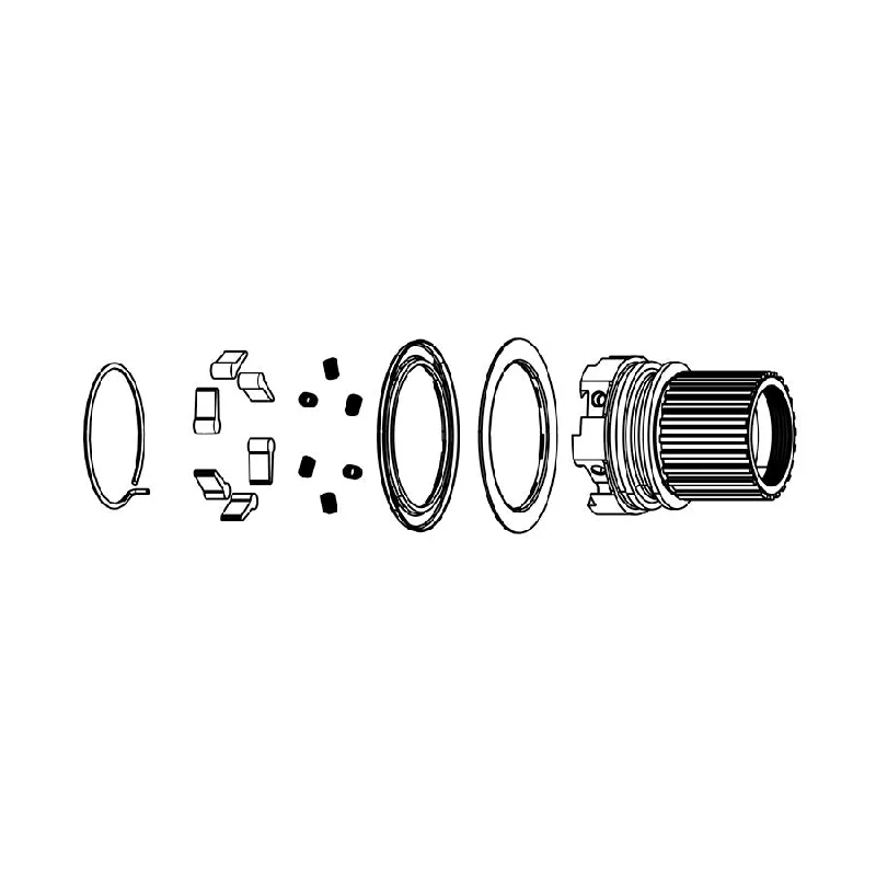 bicycle chainline setup-Zipp ZM2 SL Freehub Body Shimano Micro Spline 12