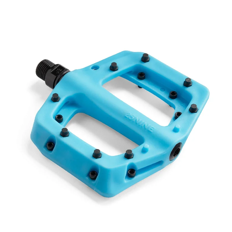 bicycle pad spring-Ronin Platform BMX Pedals - Blue