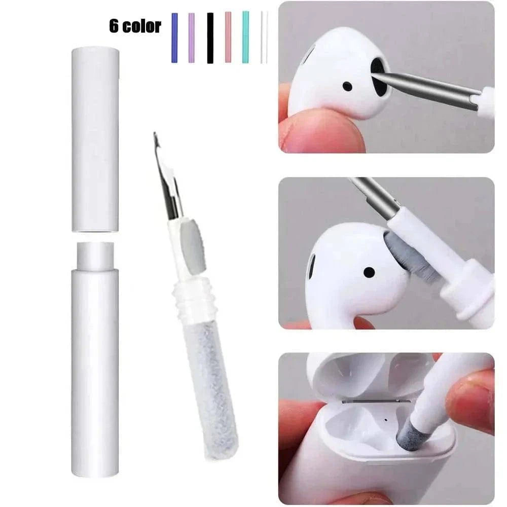 bicycle calorie kit-Bluetooth Earphones Cleaning Tool For Airpods Pro 3 2 1 Durable Earbuds Case Cleaner Kit Clean Brush Pen For Xiaomi Airdots 3Pro