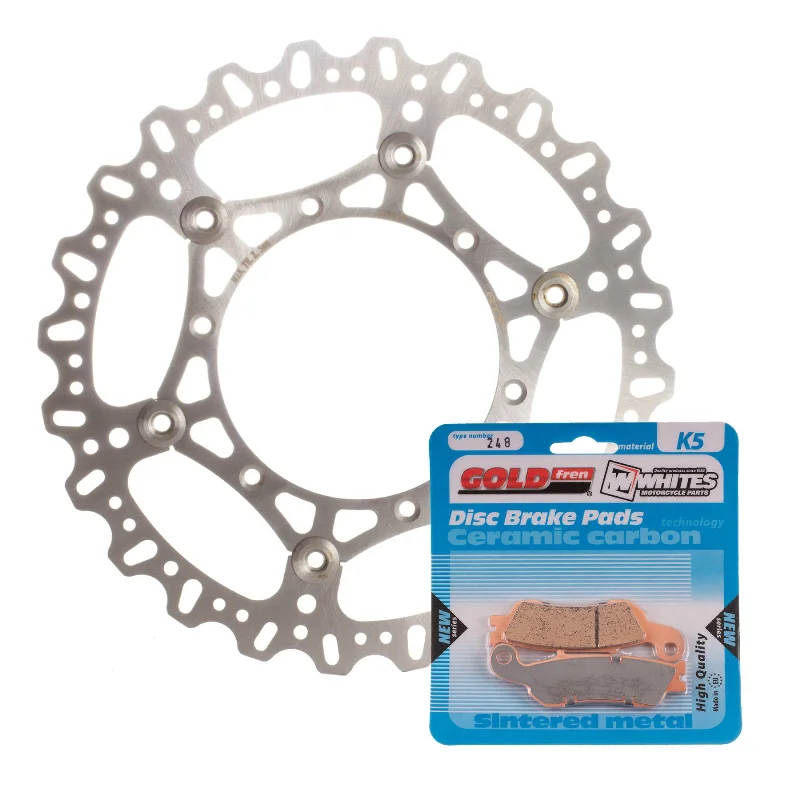 bicycle sprint kit-BRAKE DISC & PAD FRONT KIT - YAM WR450F 16-20 - WAVE