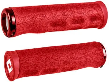 bicycle road kit-ODI Dread Lock Grips - Red, Lock-On