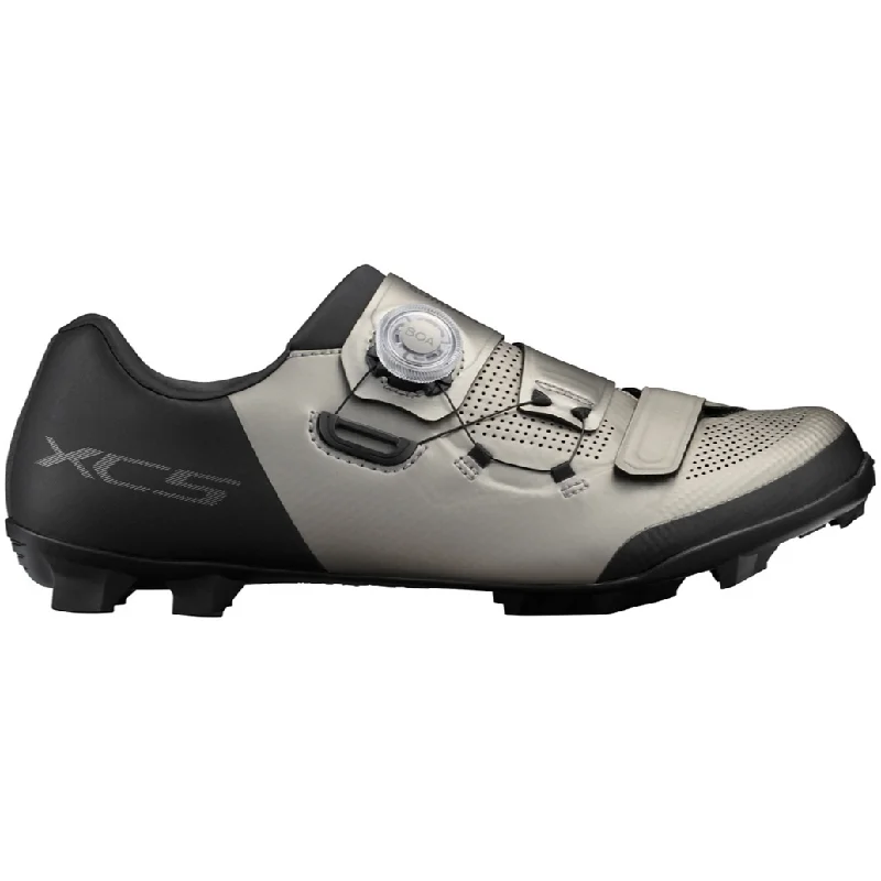 bicycle night gear-Scarpe Mtb Shimano XC502 - Argento