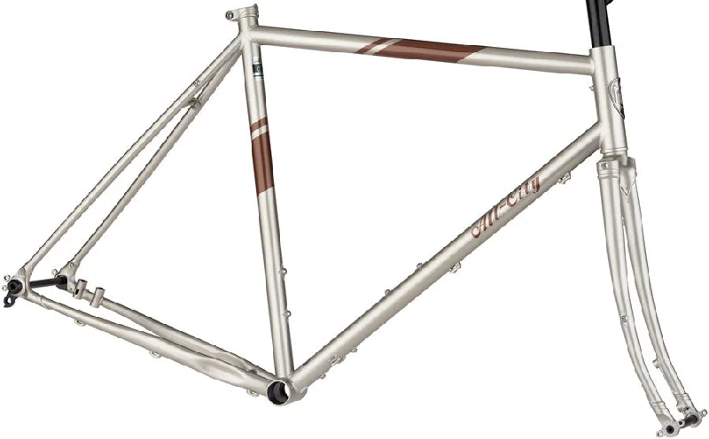 bicycle track kit-Space Horse Frameset - Champagne Shimmer