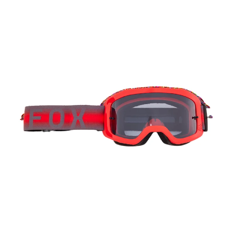 bicycle pedal efficiency-Fox Racing Main Interfere Goggle - Smoke - Flo Red