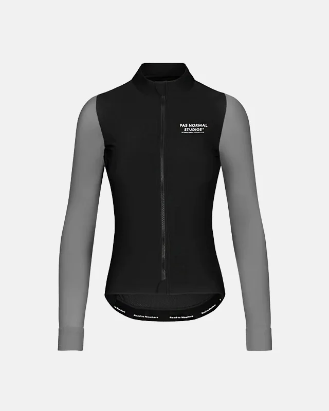 bicycle lever pivot-Women's Mechanism Long Sleeve Jersey - Medium Grey