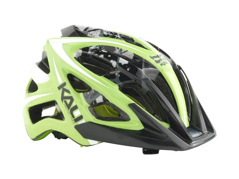 bicycle charity kit-Kali Avita PC MTB Helmet - Rush Green