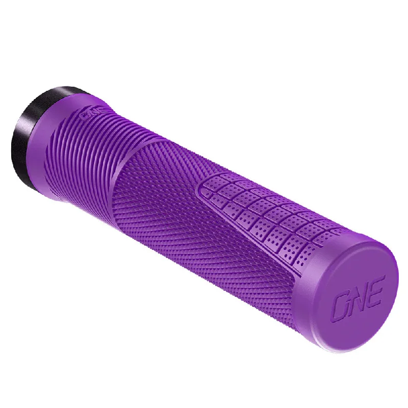 bicycle pedal cage-OneUp Components Thin Lock-On Grips Purple