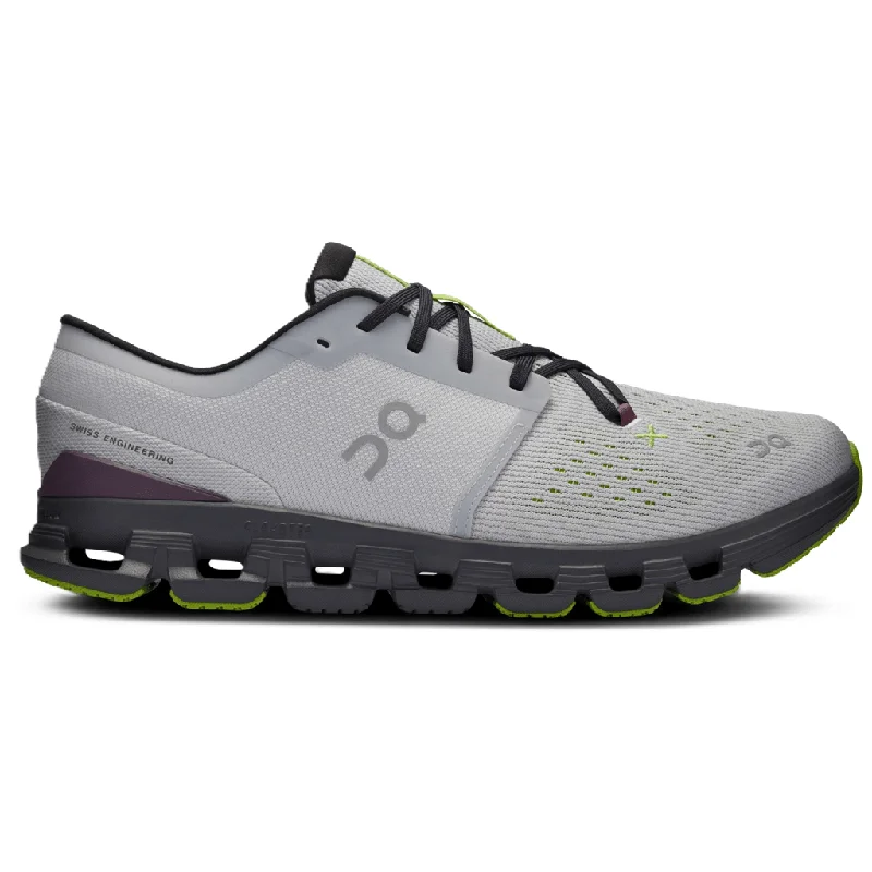 bicycle shoe ventilation-Scarpe On Cloud X 4 - Grigio