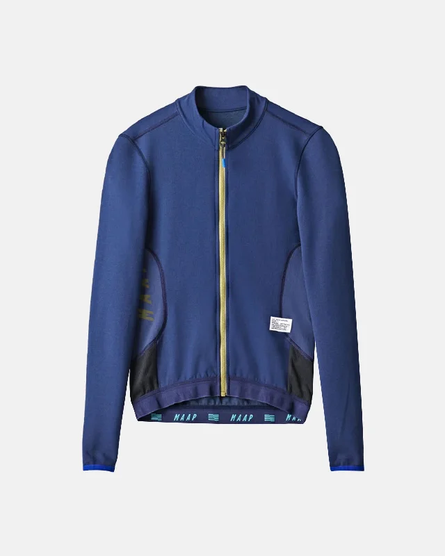 bicycle valve length-Women's Alt_Road LS Jersey - Blue