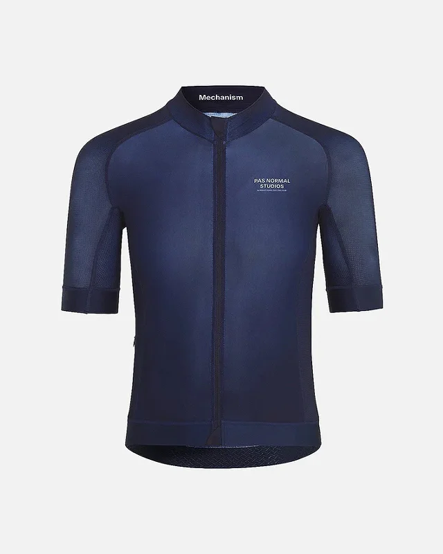 bicycle exercise monitor-Mechanism Jersey - Navy