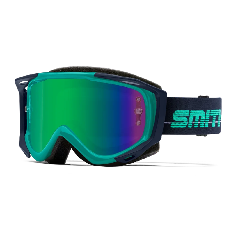 bicycle cleaner soak-Smith Fuel V.2 Max MTB Goggle - Jade-Indigo