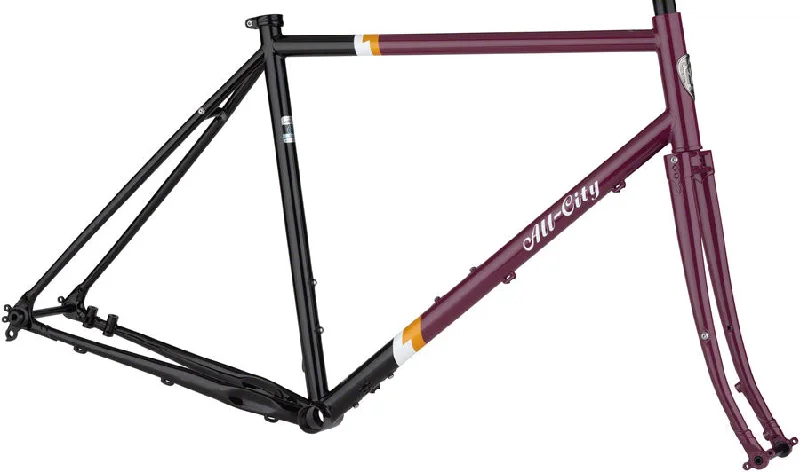 bicycle wrist kit-Gorilla Monsoon Frameset - Charred Berry