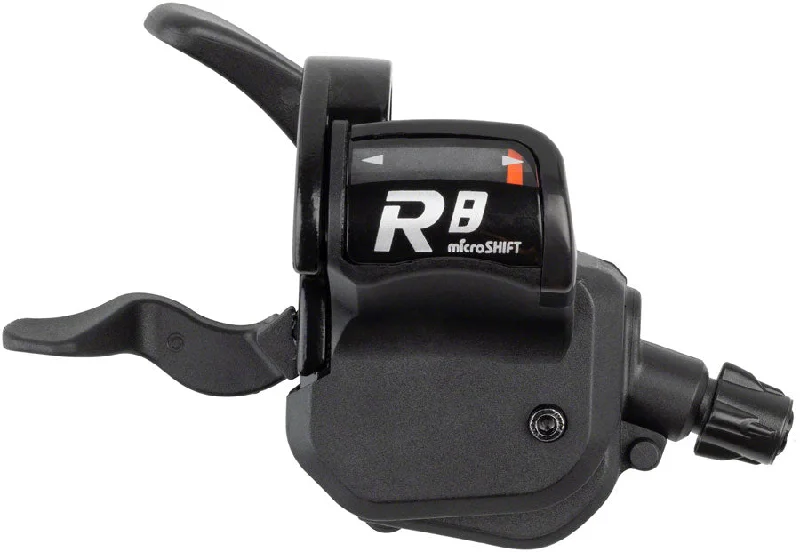 bicycle calorie kit-microSHIFT R8 Right Trigger Shifter - 8-Speed Road Shimano Compatible