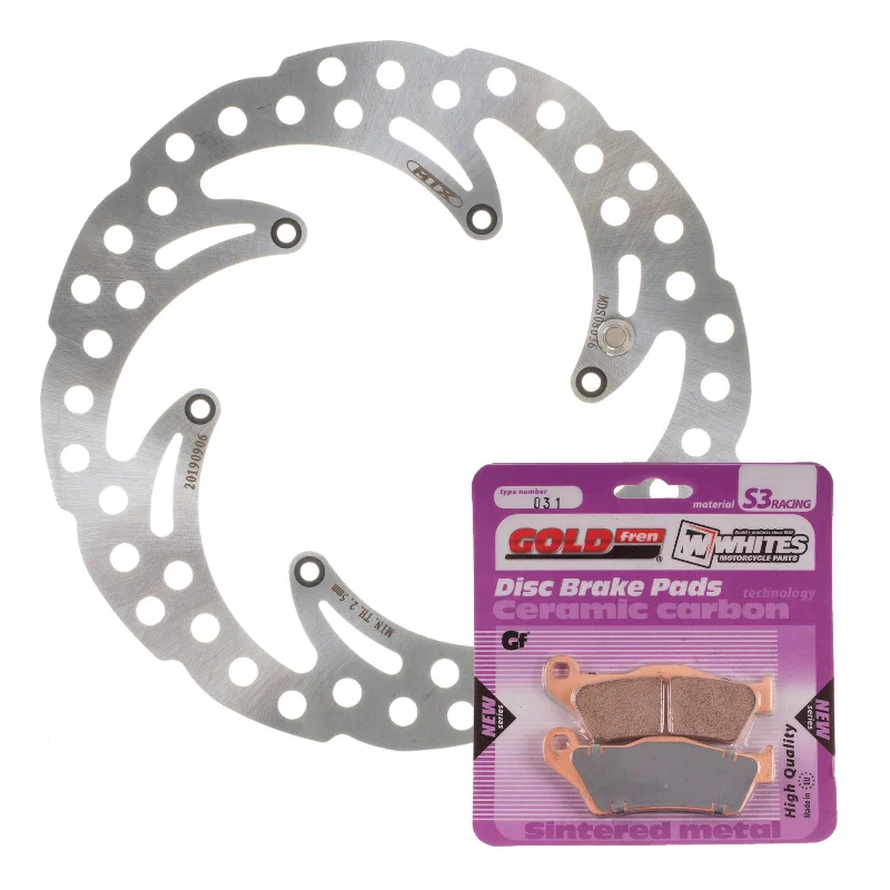 bicycle shoe kit-BRAKE DISC & PAD FRONT KIT - KTM 250 SX-F 05-06 - WAVE