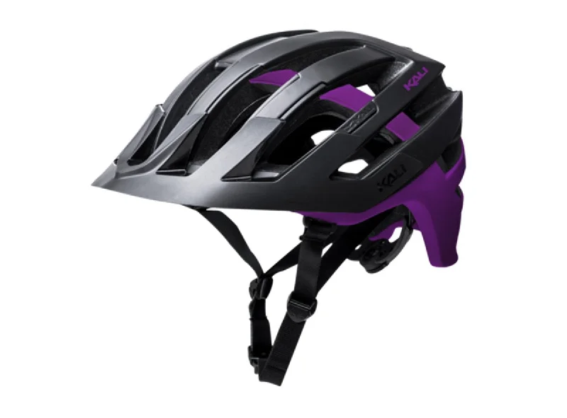 bicycle community kit-Kali Interceptor Dual MTB Helmet - Matt Black-Purple