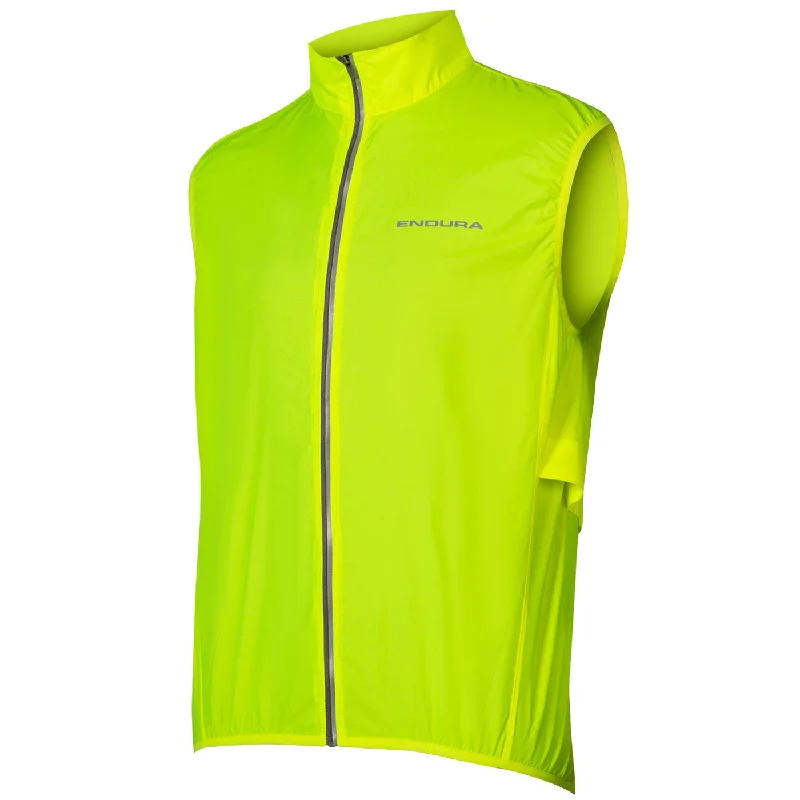 bicycle sidewall logo-Gilet Endura Pakagilet - Giallo fluo