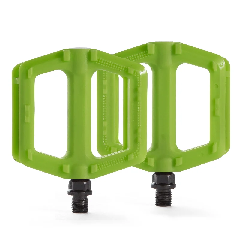 bicycle battery kit-9/16" Youth Bicycle Pedals - Green